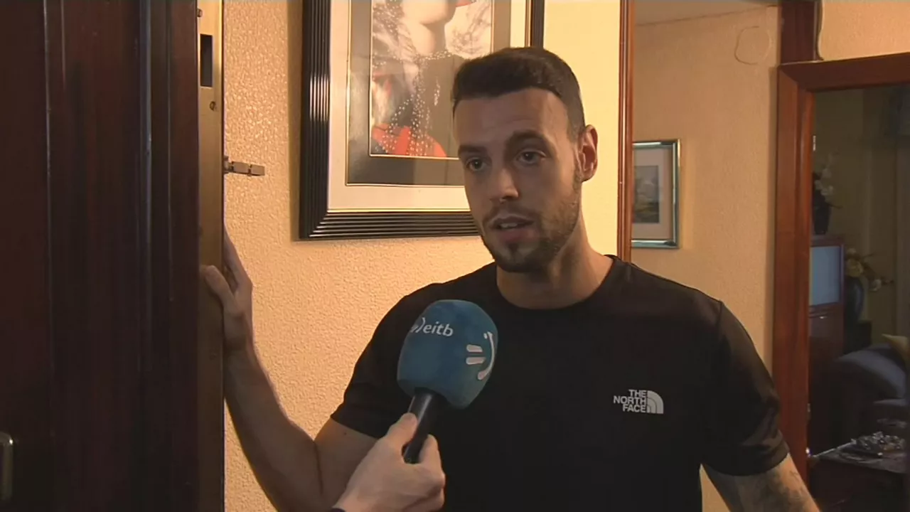 Zuhaitz Barriuso. Imagen obtenida de un vídeo de EITB Media.