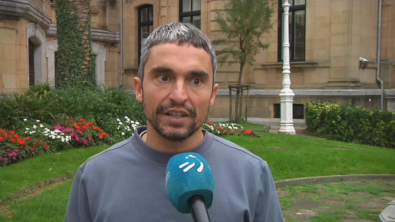Inaxio Oiartzabal, miembro de Sare. Imagen obtenida de un vídeo de EITB Media.