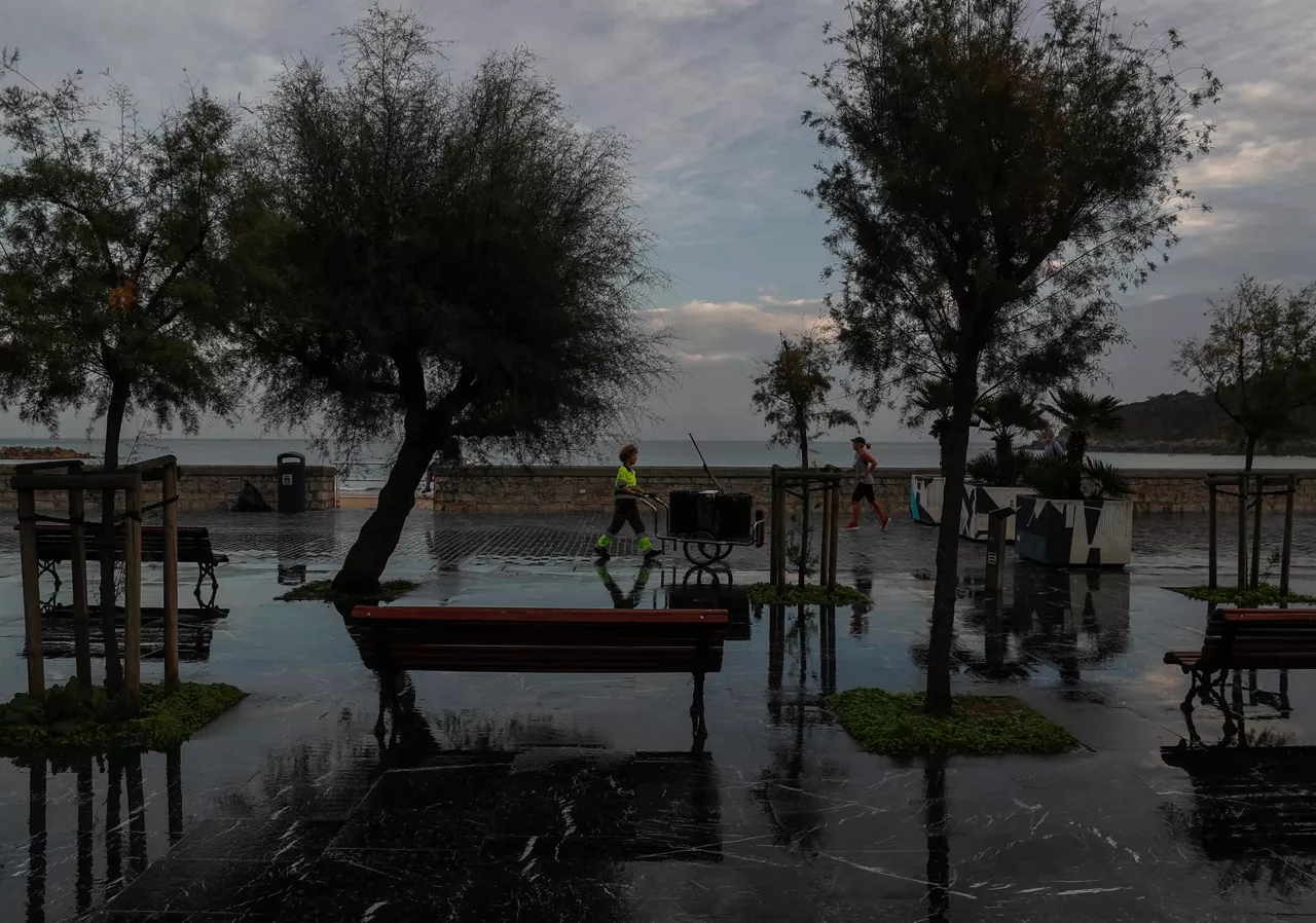 Paseo de la Zurriola en Donostia-San Sebastián. Foto: EFE