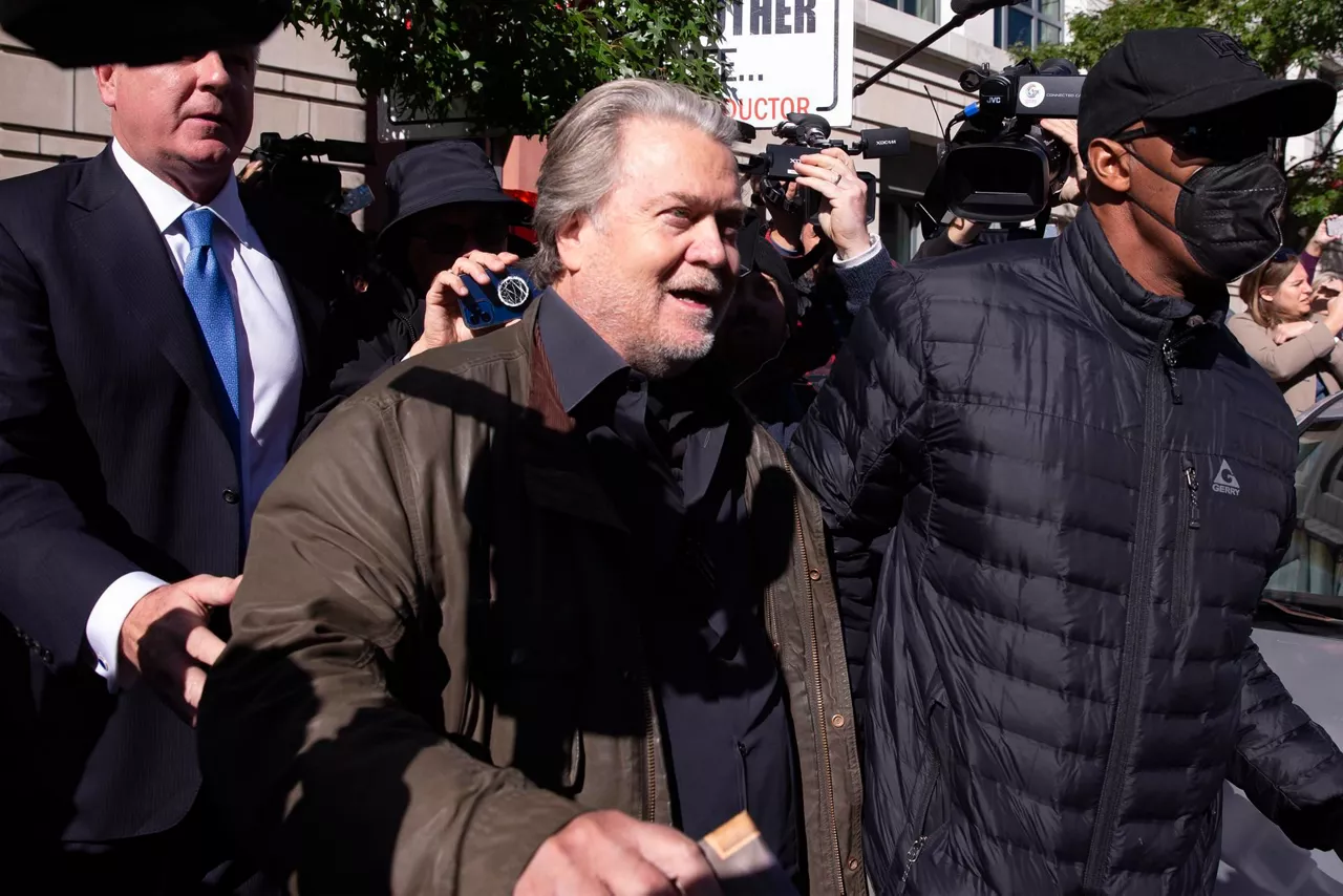 El ultraderechista Steve Bannon, exasesor del expresidente de Estados Unidos Donald Trump. Foto: EFE