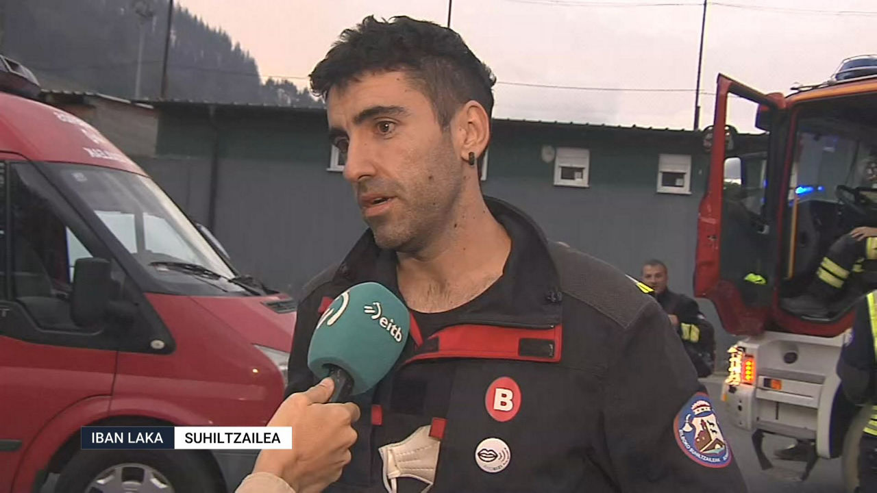 Iban Laka. EITB Mediaren bideo batetik ateratako irudia.