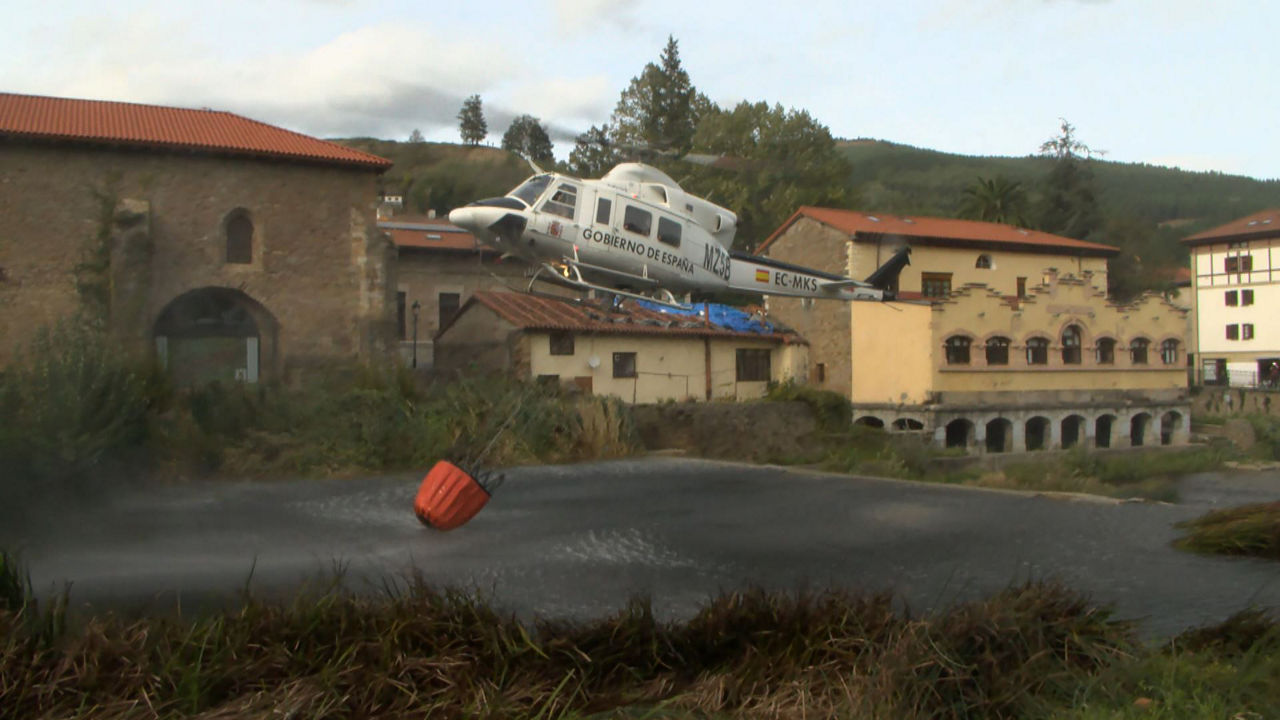 Incendio en Balmaseda