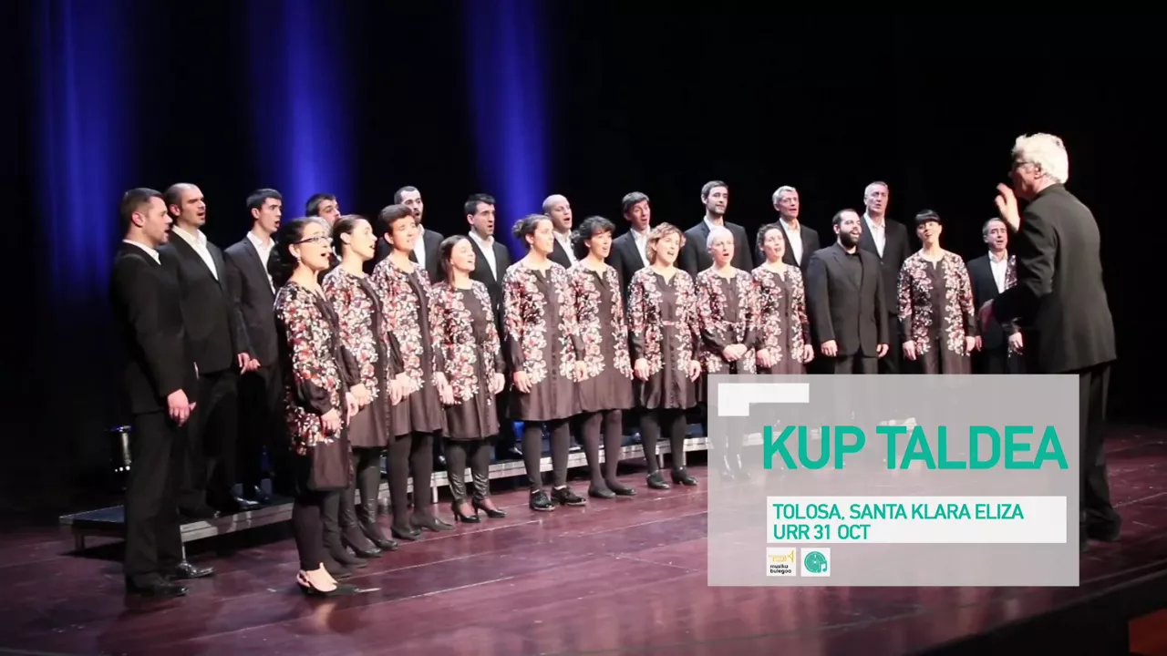 Kulturklik musika bulegoa tolosa abesbatza lehiaketa kup taldea