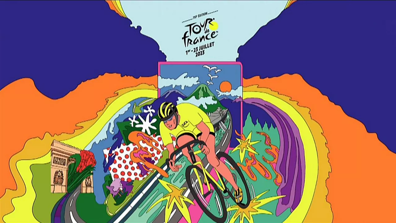 La ilustradora alavesa Raisa Álava ha sido la autora del cartel del Tour de Francia 2023