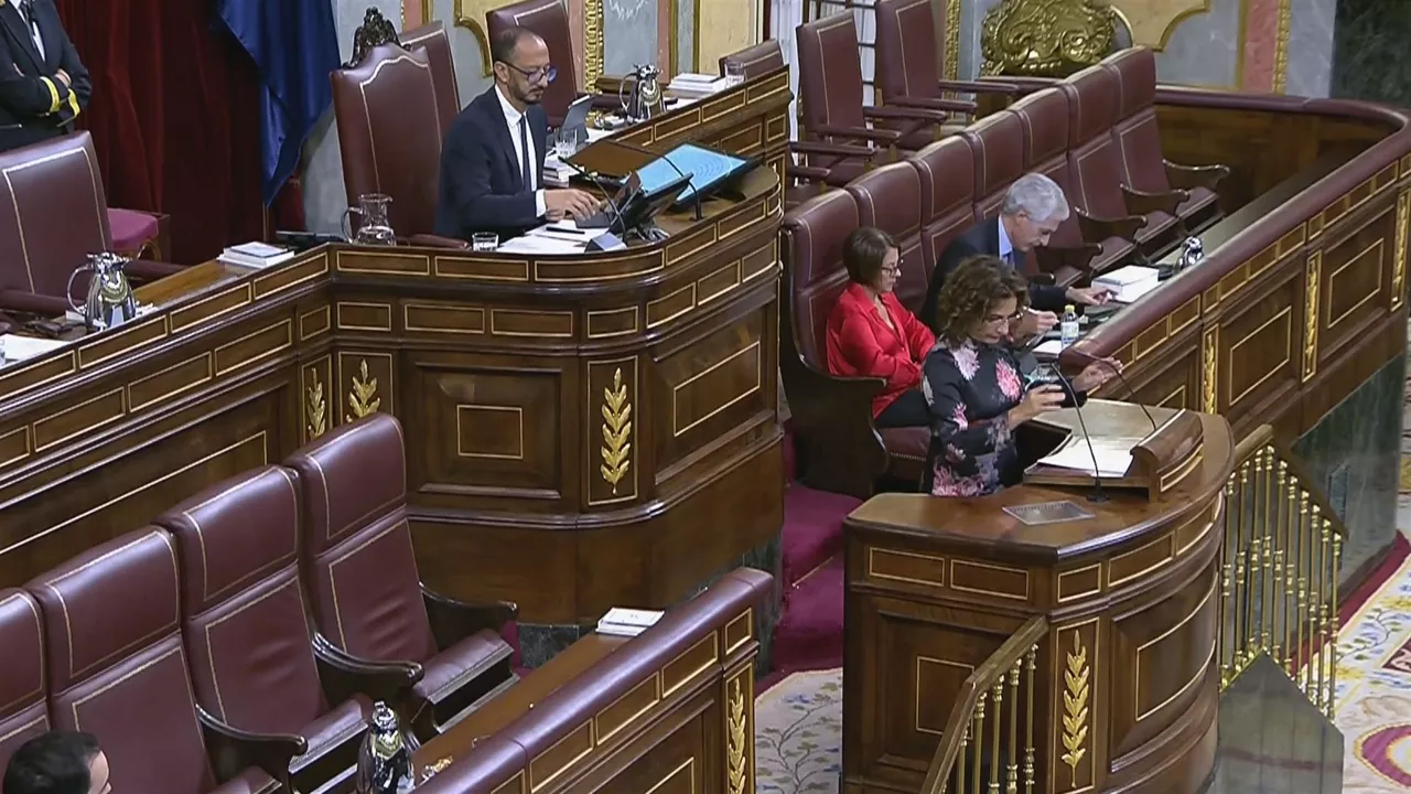 Diputatuen Kongresua. Agentzietako bideo batetik ateratkao irudia.