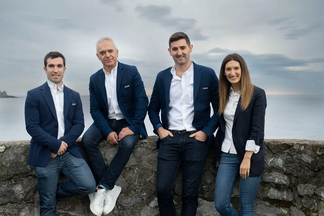 Jokin Arbe, Xabier Euzkitze, Ibon Aldazabal eta Ane Mururamendiaraz.