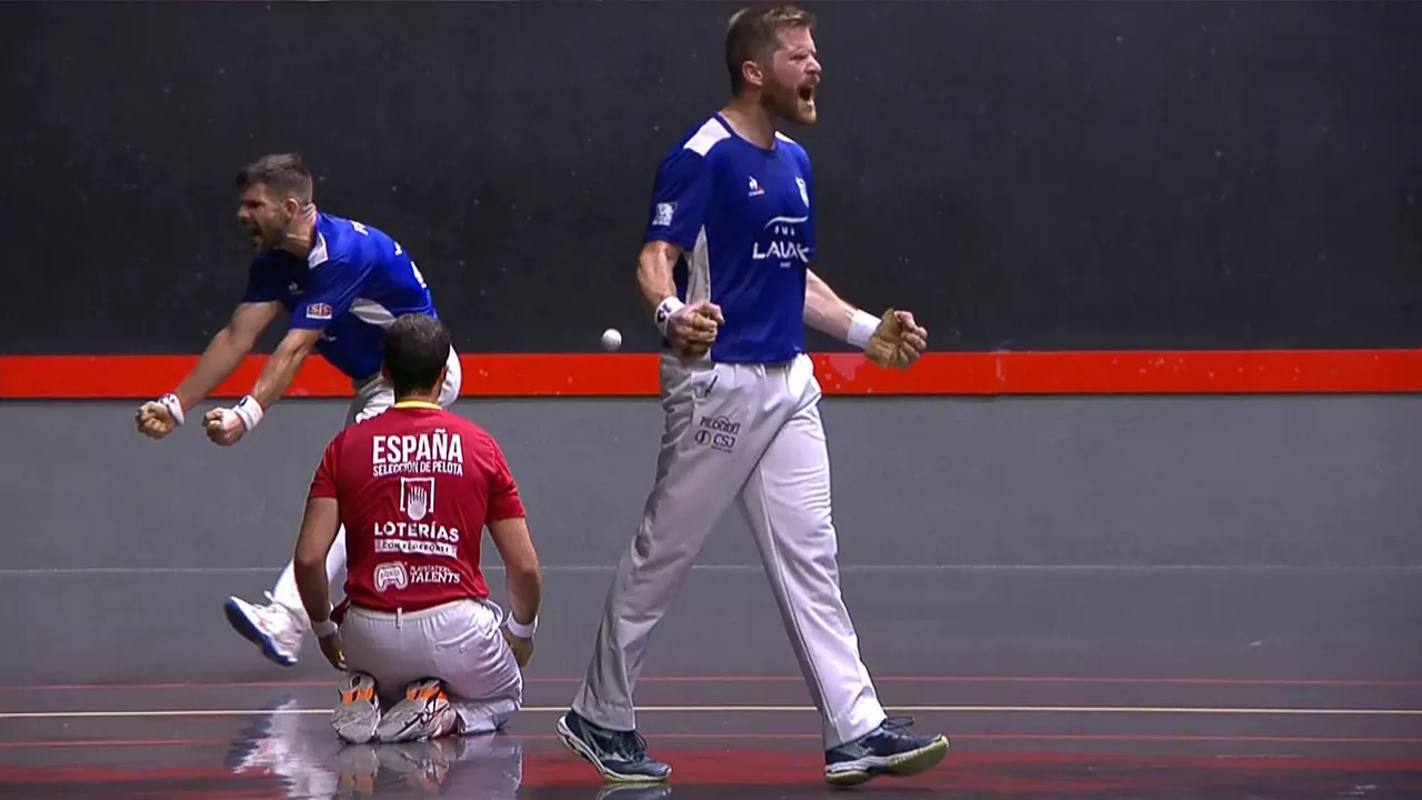 Baptiste Ducassou eta Peio Larralde