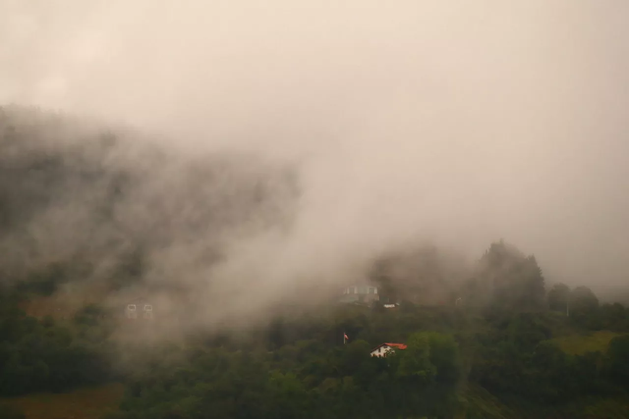 Garai (Bizkaia), lainopean. Argazkia: Txaro Ortiz de Zarate Uranga