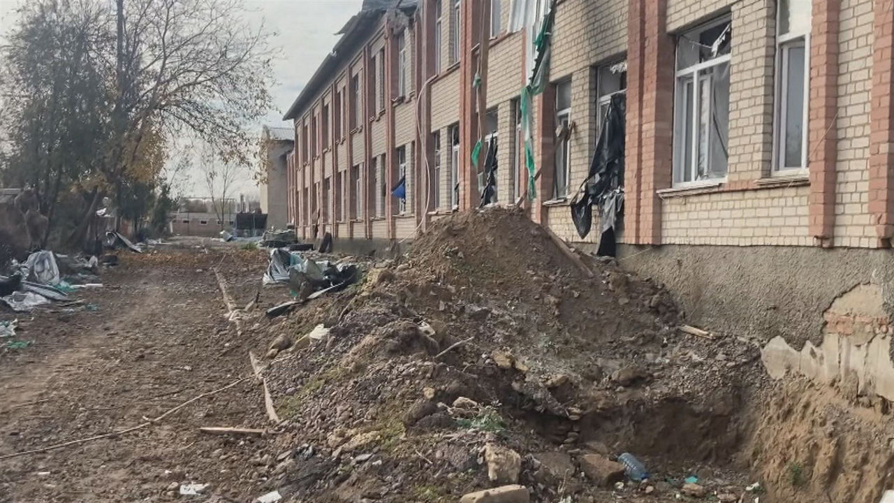 Velyka Oleksandrivka. EITB Mediaren bideo batetik ateratako irudia.
