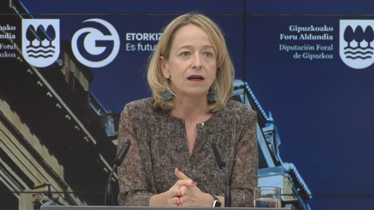 Eider Mendoza. EITB Mediaren bideo batetik ateratako irudia.