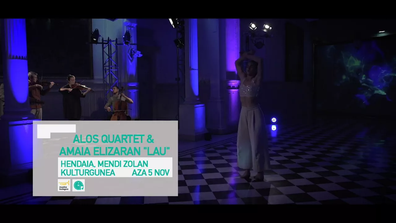 Kulturklik musika bulegoa alos quartet amaia elizaran lau