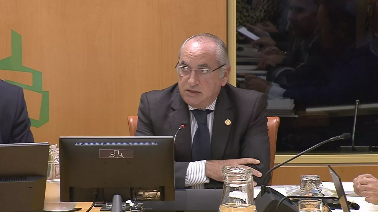 Iñaki Arriola. Imagen obtenida de un vídeo del Parlamento Vasco.