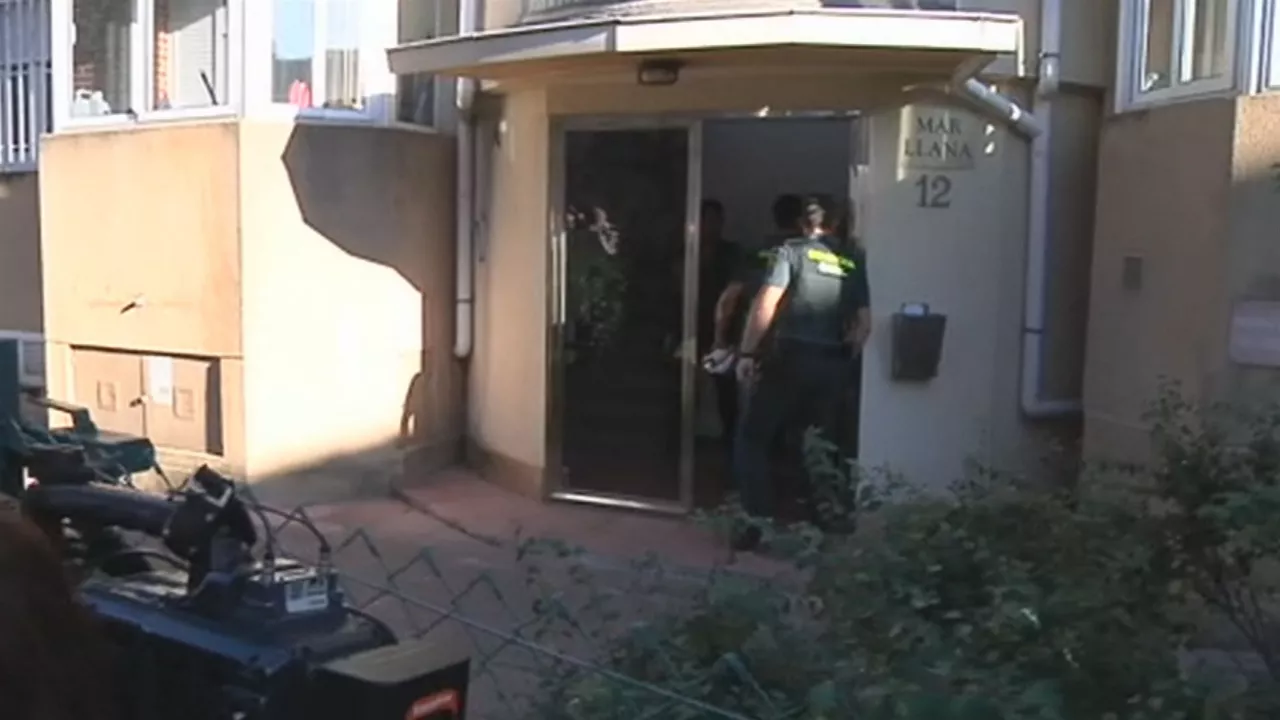Castron gertatu zen hilketa. Agentzietako bideo batetik ateratako irudia.