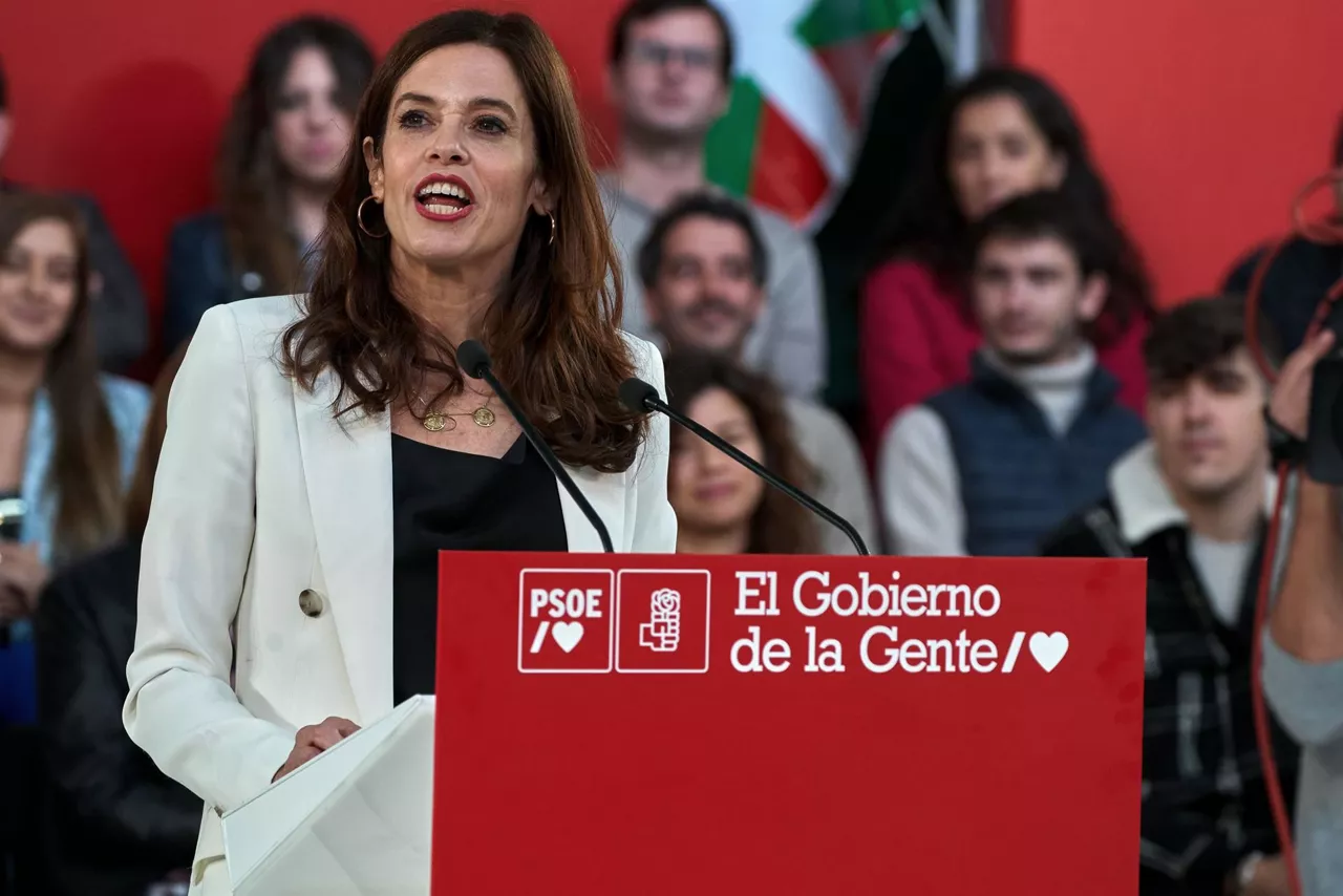 La candidata del PSE-EE a la Alcaldía de Vitoria-Gasteiz, Maider Etxeberria. Foto: Efe