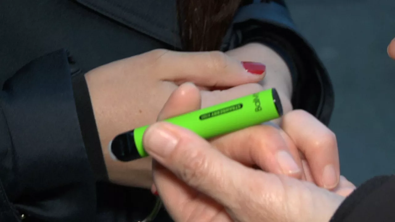 Vapeador con sabor a fruta