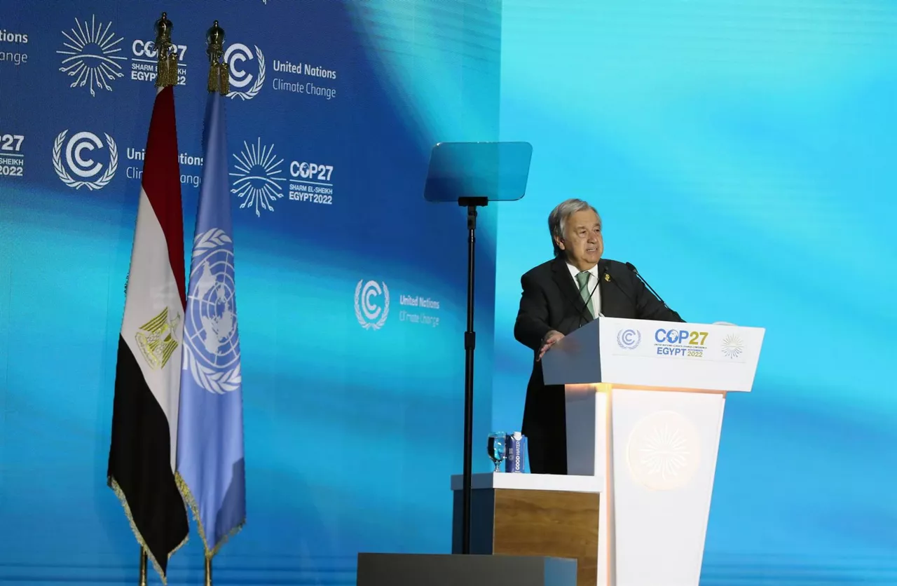 El secretario general de las Naciones Unidas, António Guterres.