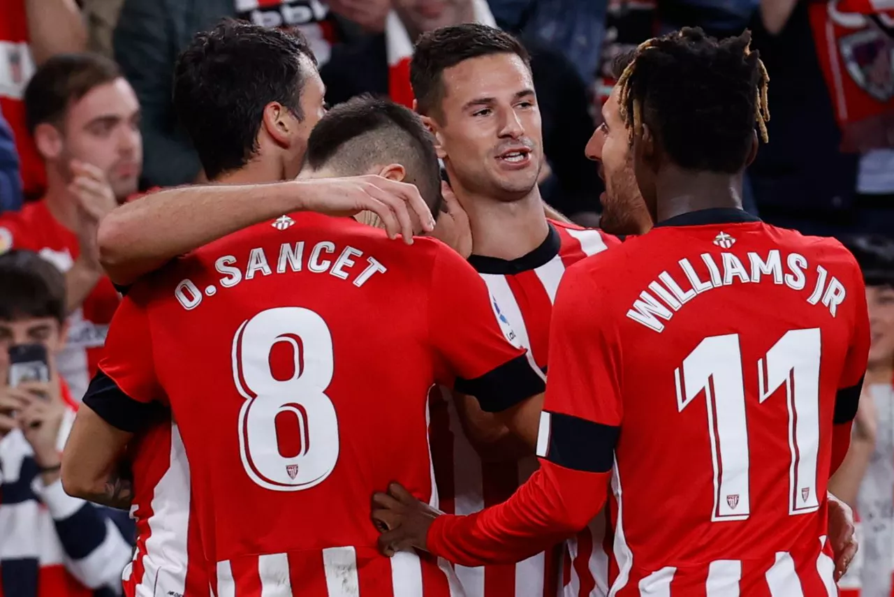 GURUZETA-SANCET-NICO-WILLIAMS-ATHELTIC-VALLADOLID-EFE