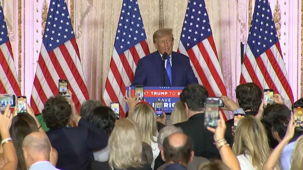Donald Trump. Imagen obtenida de un vídeo de Agencias.