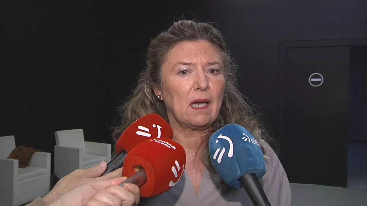 Gotzone Sagardui. Imagen obtenida de un vídeo de EITB Media.