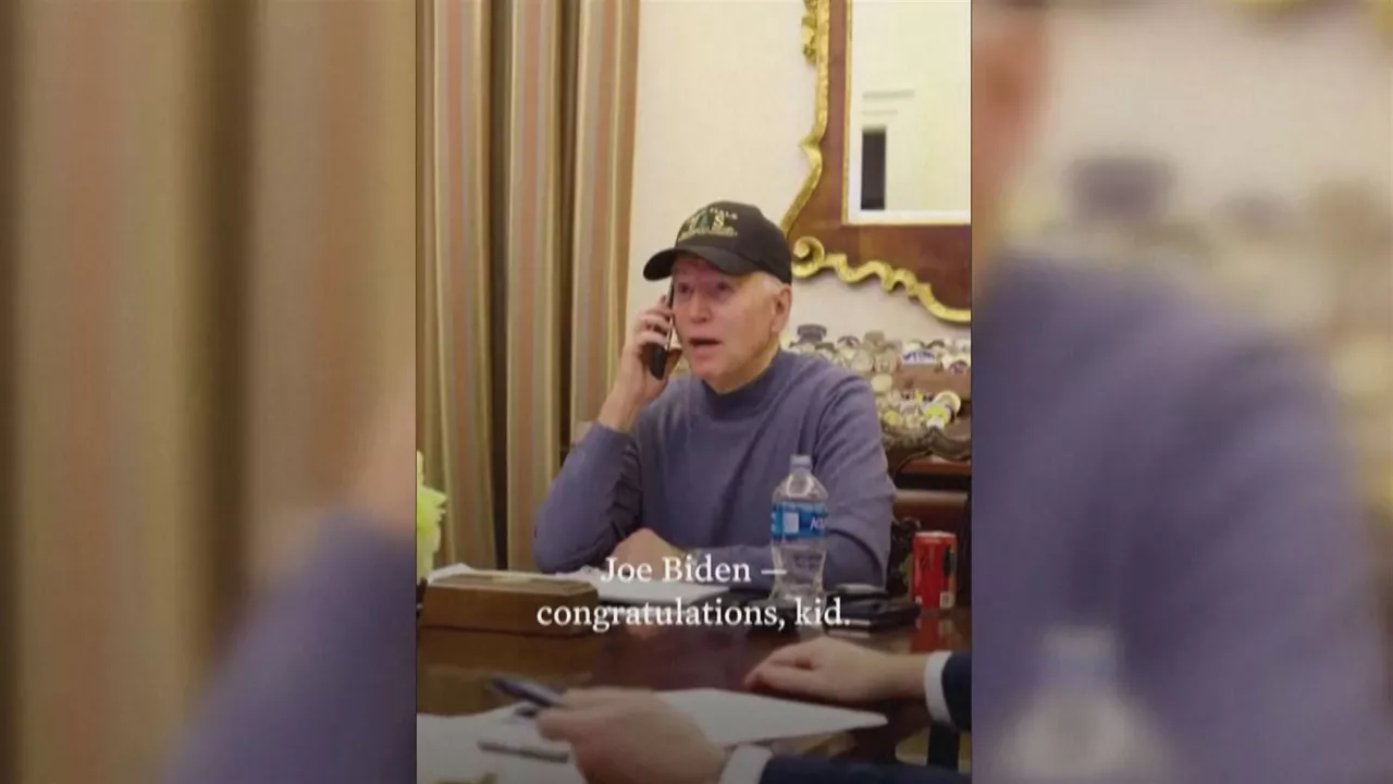 Joe Biden. Agentzietako bideo batetik ateratako irudia.