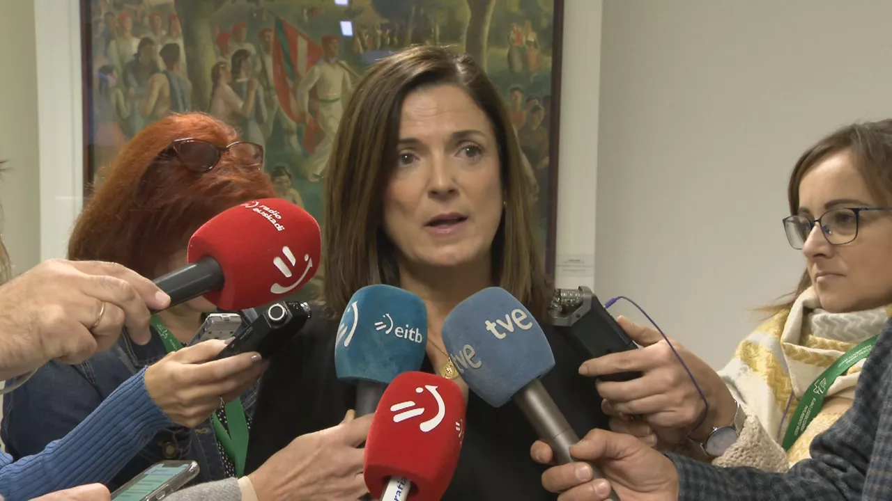 Beatriz Artolazabal. Imagen obtenida de un vídeo de EITB Media.