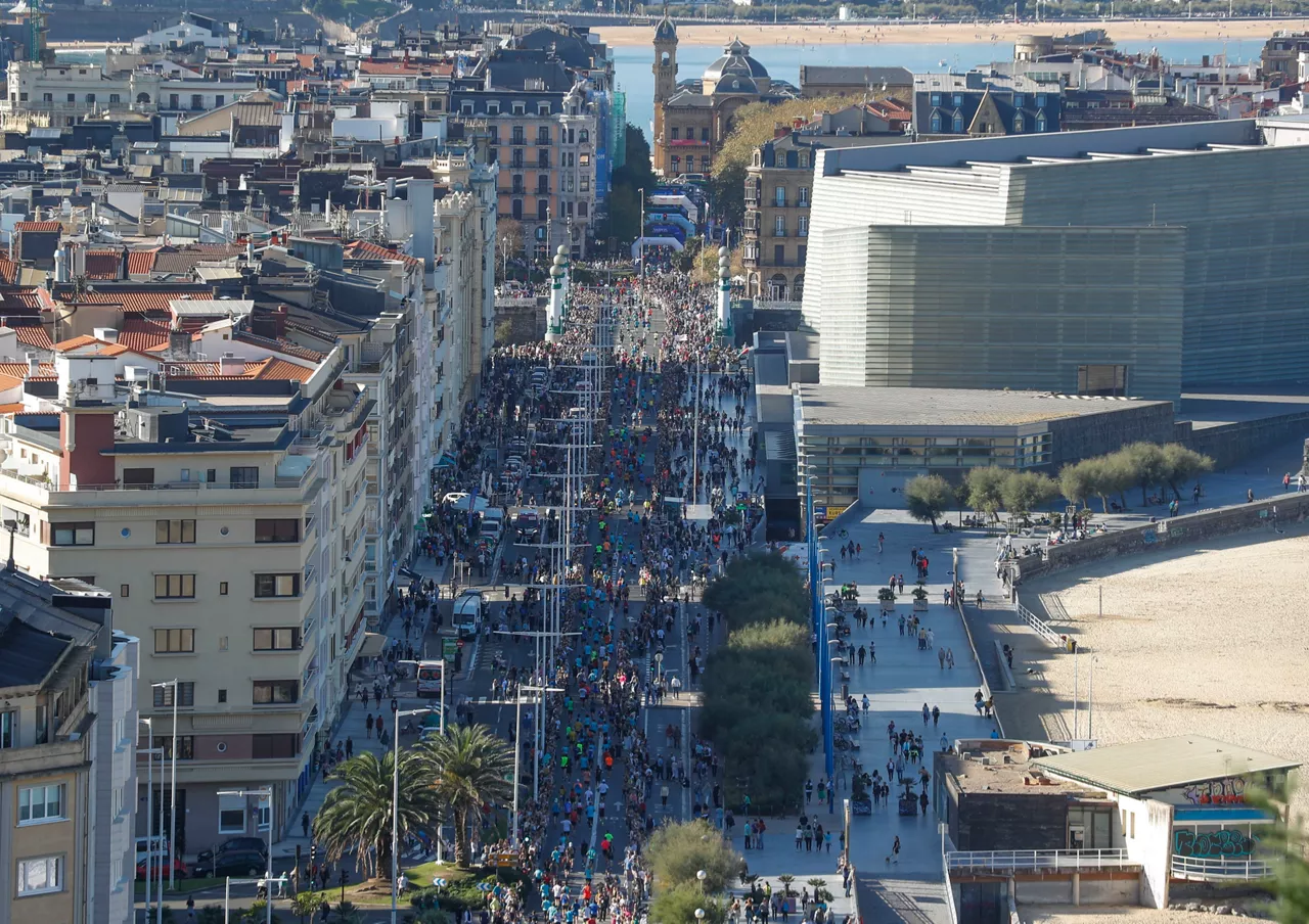 Behobia-Donostia 2022. Argazkia: EFE