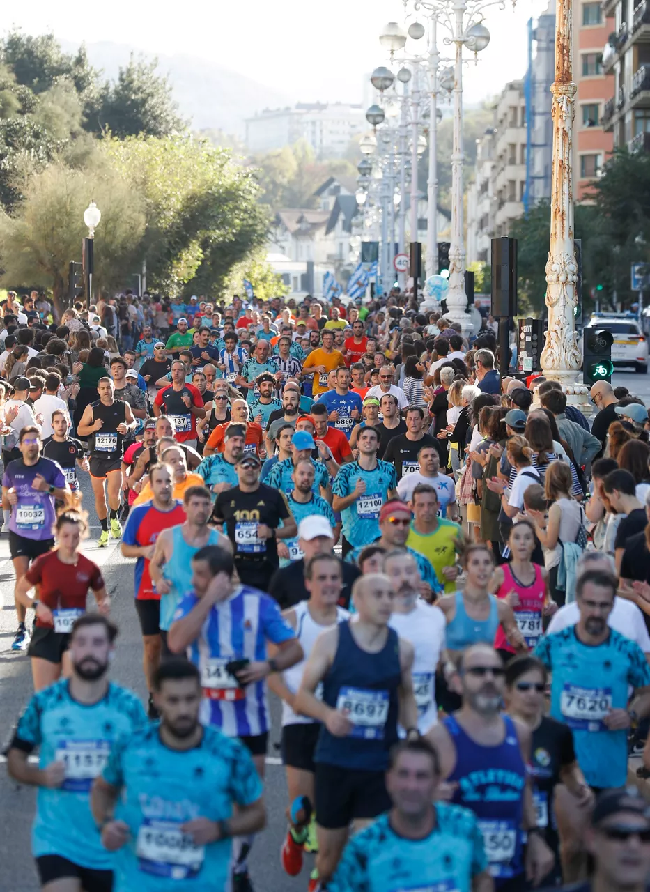 Behobia-Donostia 2022. Argazkia: EFE