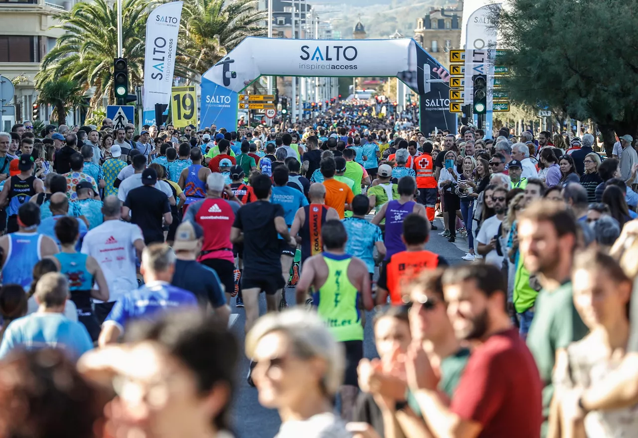 Behobia-Donostia 2022. Argazkia: EFE