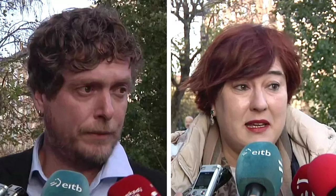 Maiorga Ramirez y Eba blanco. Imagen obtenida de un vídeo de EITB Media.