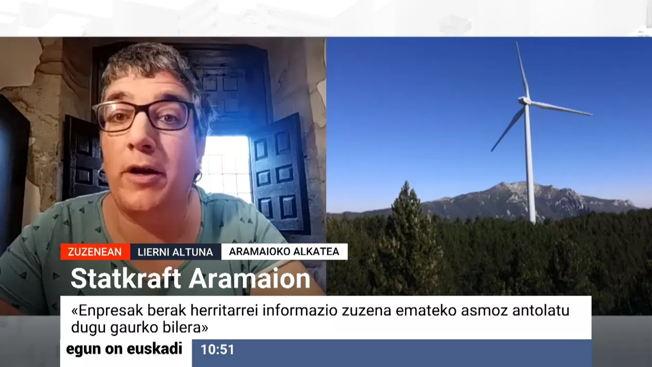 Lierni Altuna, Aramaioko alkatea.