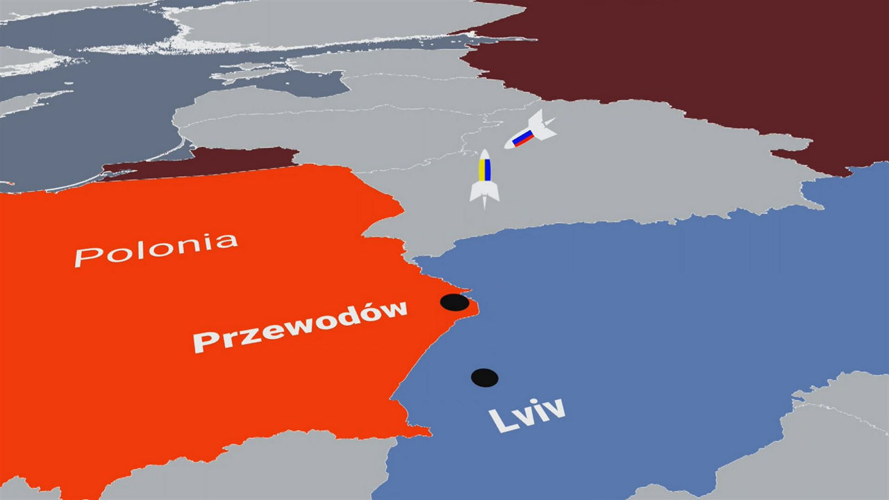 Misila Polonian. EITB Mediaren bideo batetik ateratako irudia.