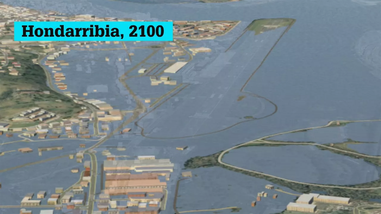 Hondarribia. EITB Mediaren bideo batetik ateratako irudia.
