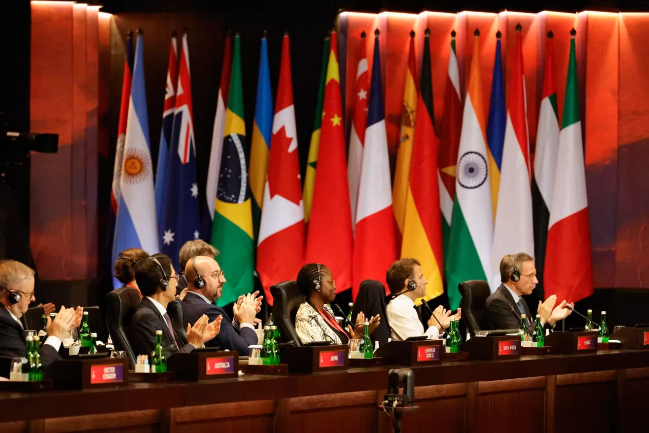 Cumbre del G20 en Bali (Indonesia). Foto: EFE