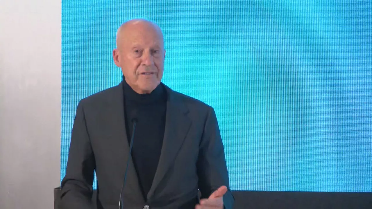 Norman Foster. Imagen obtenida de un vídeo de EITB Media.