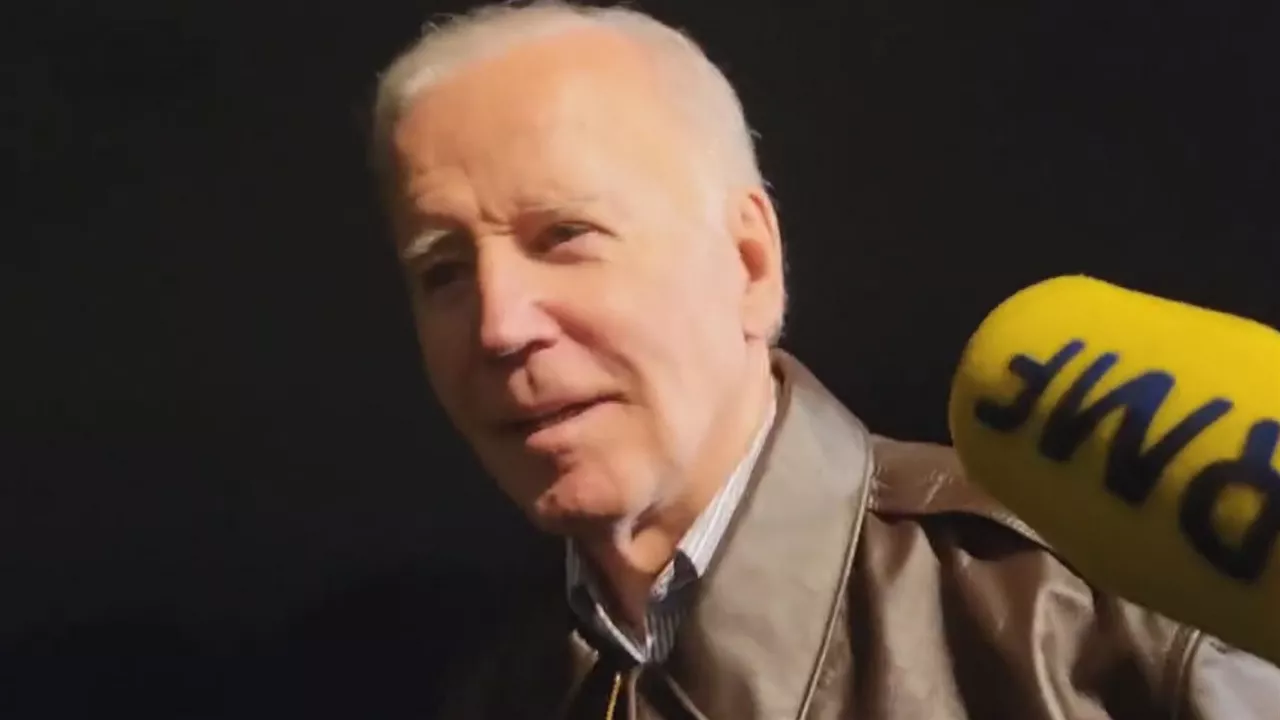 Joe Biden. Agentzietako bideo batetik ateratako irudia.