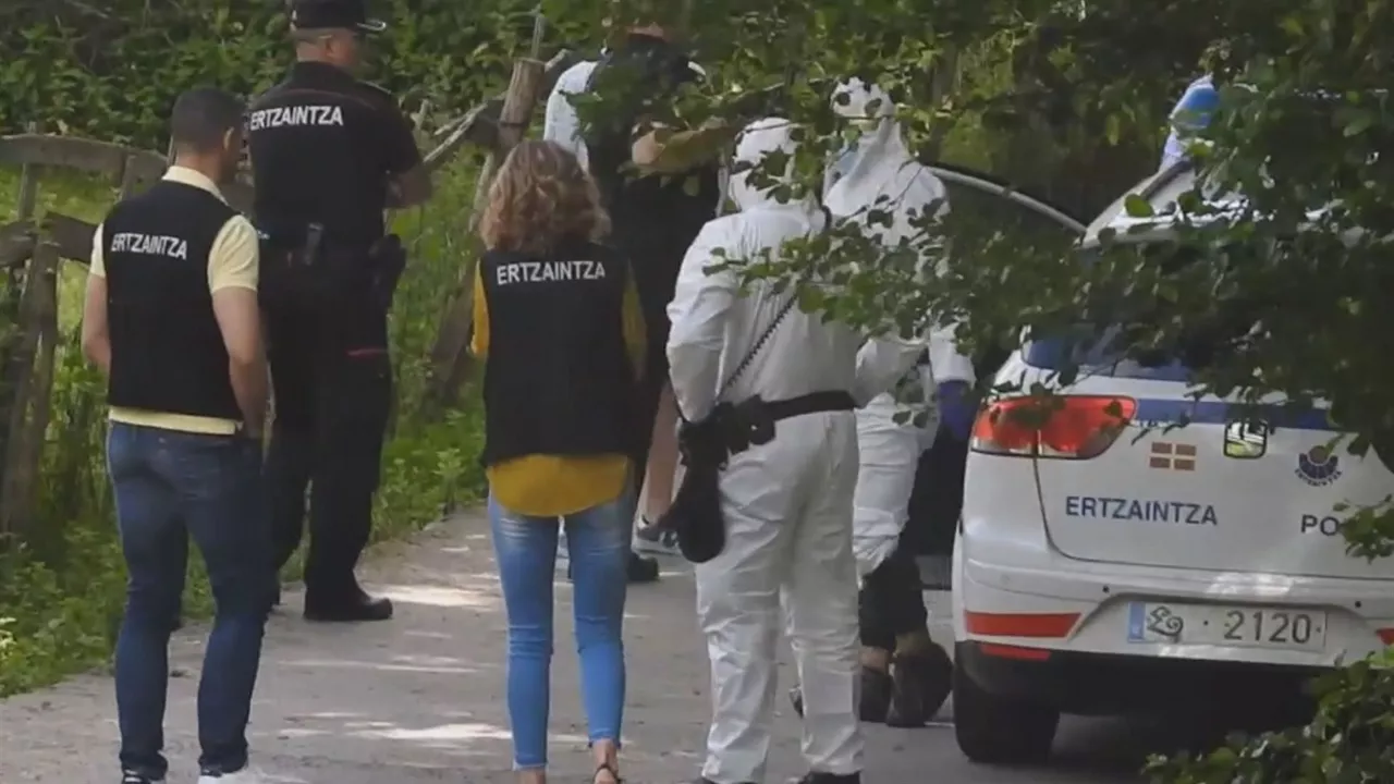 Ertzaintza. EITB Mediaren bideo batetik ateratako irudia.
