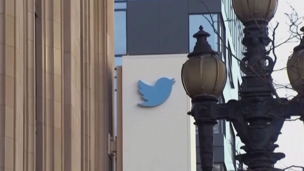 Twitterren egoitza. Agentzietako bideo batetik ateratako irudia.