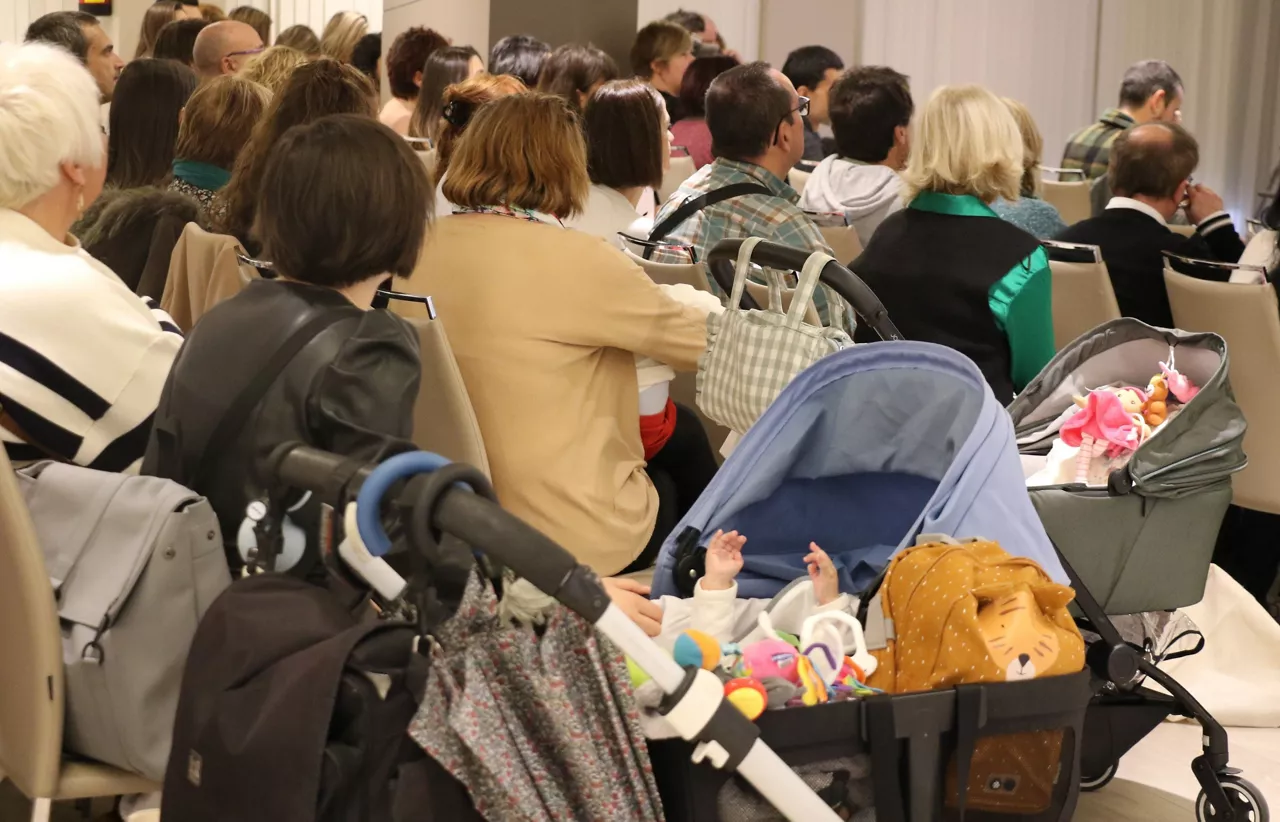Encuentro de Familias de Acogida de Gipuzkoa, este sábado. Foto: Diputación Foral de Gipuzkoa