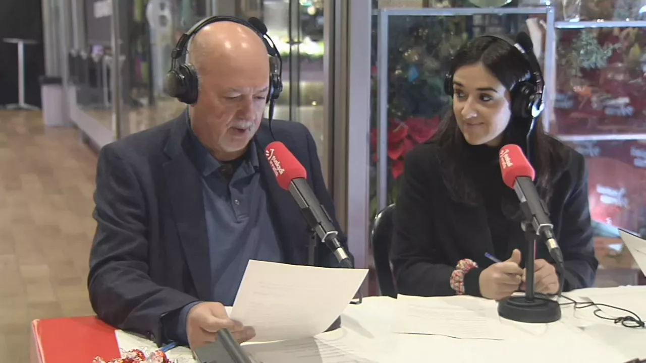 Julian Beloki eta Ane Zuazubiskar. EITB Mediaren bideo batetik ateratako irudia.