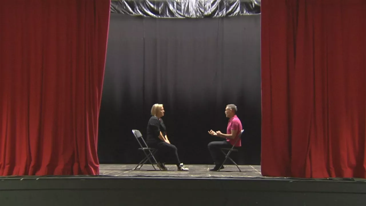Emma Larreta. EITB Mediaren bideo batetik ateratako irudia.