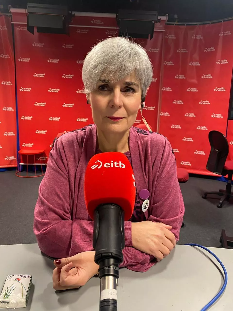 La directora de Emakunde, Miren Elgarresta