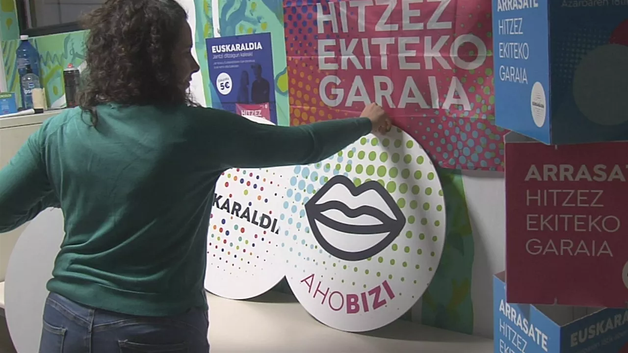 Euskaraldia. EITB Mediaren bideo batetik ateratako irudia.
