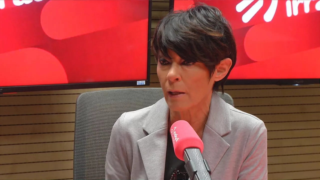 Iriarte, en un momento de la entrevista.