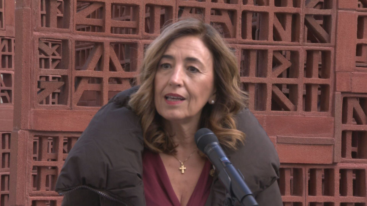 Olatz Garamendi. Imagen obtenida de un vídeo de EITB Media.