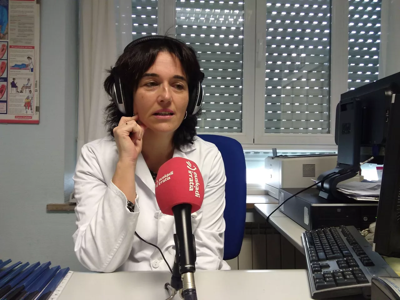 Maite Martinez Donostia Ospitaleko mediku zuzendariordea. Argazkia: EiTB