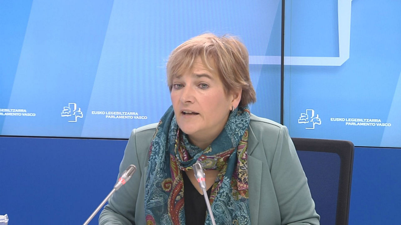 Rebeka Ubera. EITB Mediaren bideo batetik ateratako irudia.