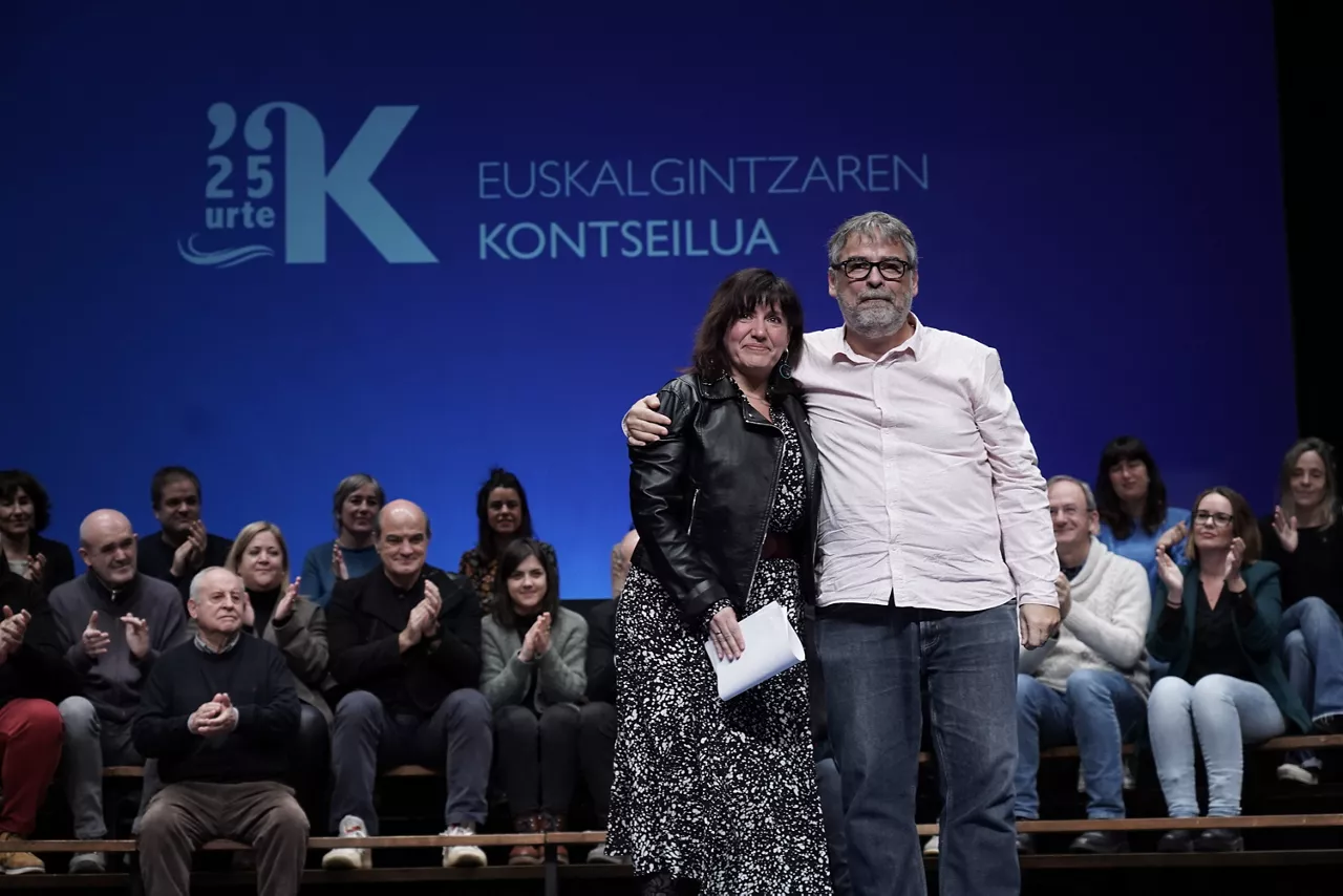 Idurre Eskisabel eta Paul Bilbao, gaur Durangon
