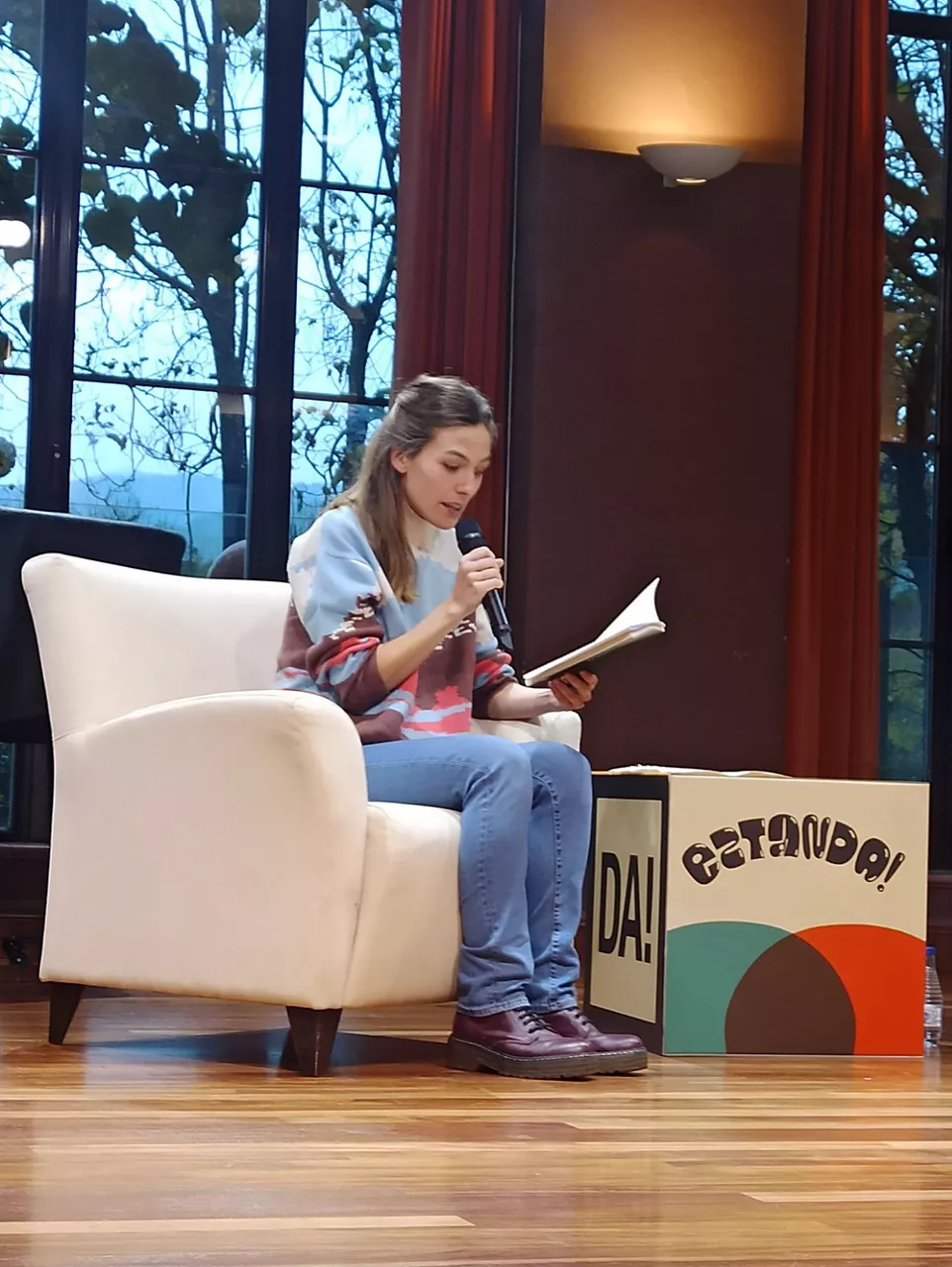 Nerea Ibarzabal, Ahotseneko saioan