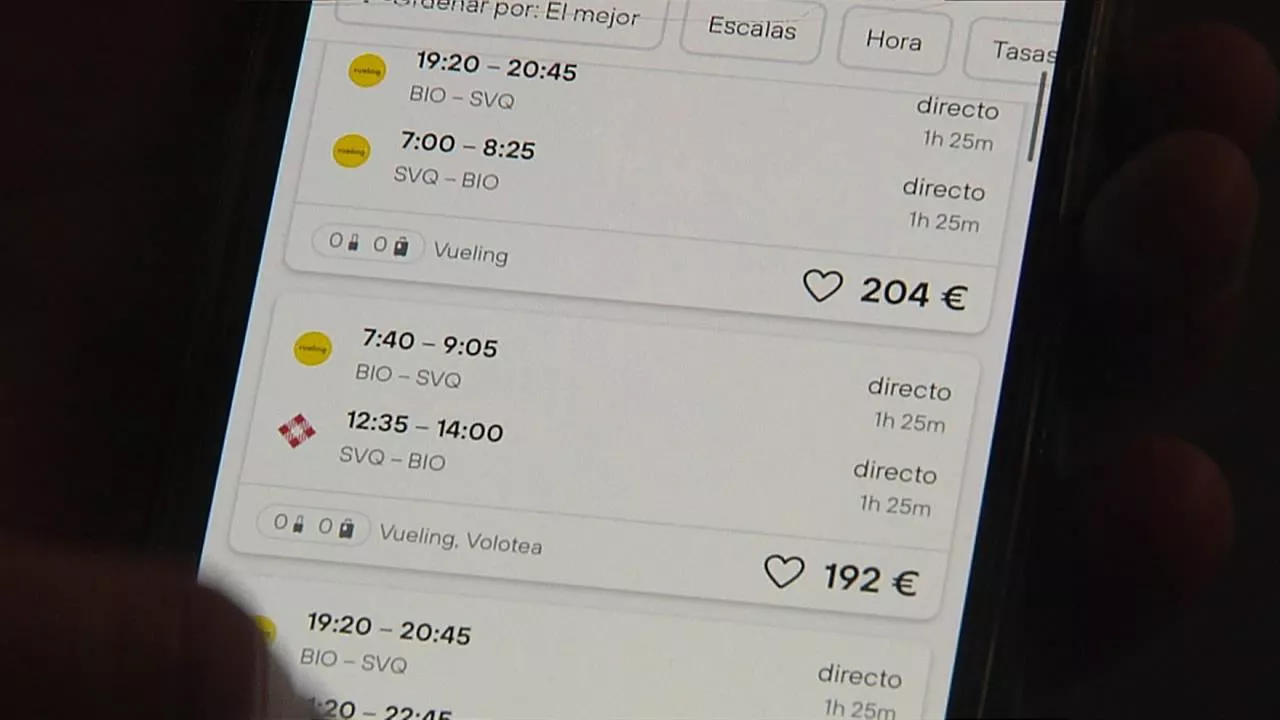 Billetes de avión caros
