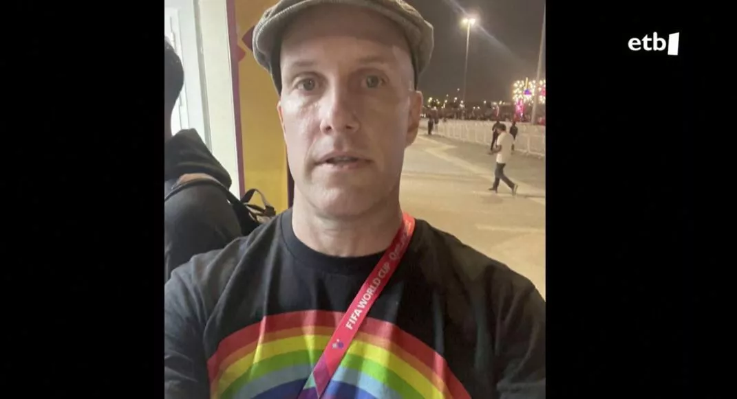 Grant Wahl kazetaria. EITB Mediako bideo baetik ateratako irudia